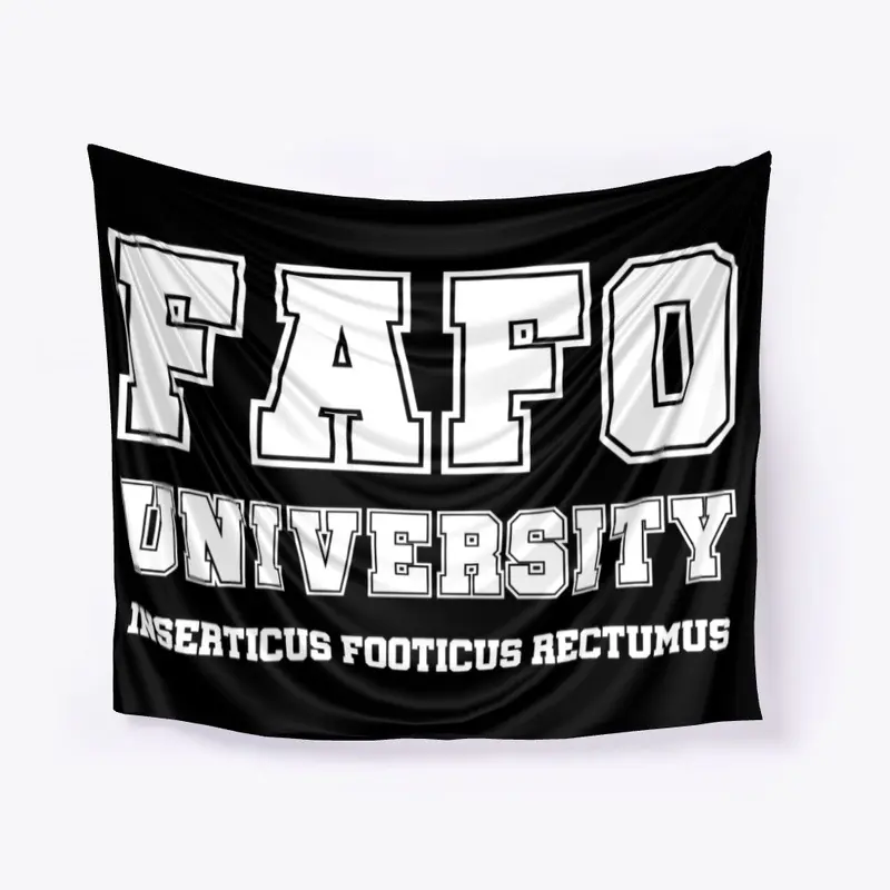 FAFO UNIVERSITY WHITE