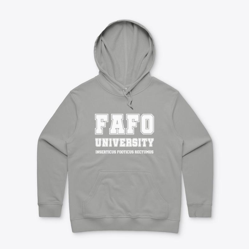 FAFO UNIVERSITY WHITE